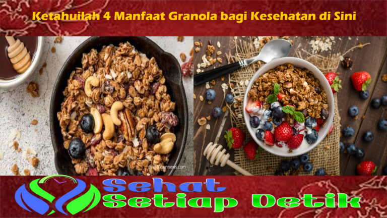 Ketahuilah 4 Manfaat Granola bagi Kesehatan di Sini